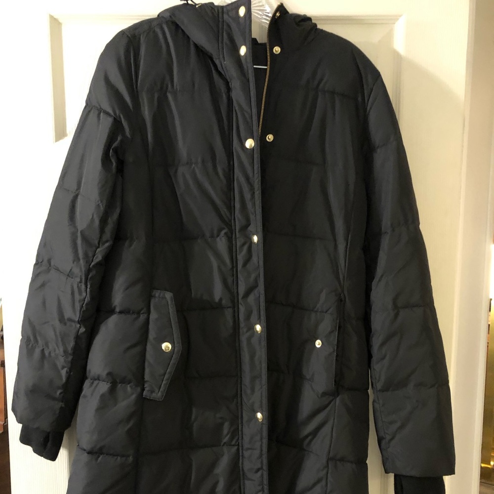 Black Jcrew puffer